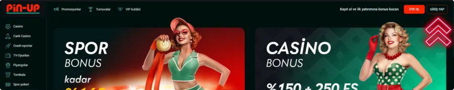 Pin-Up casino giriş